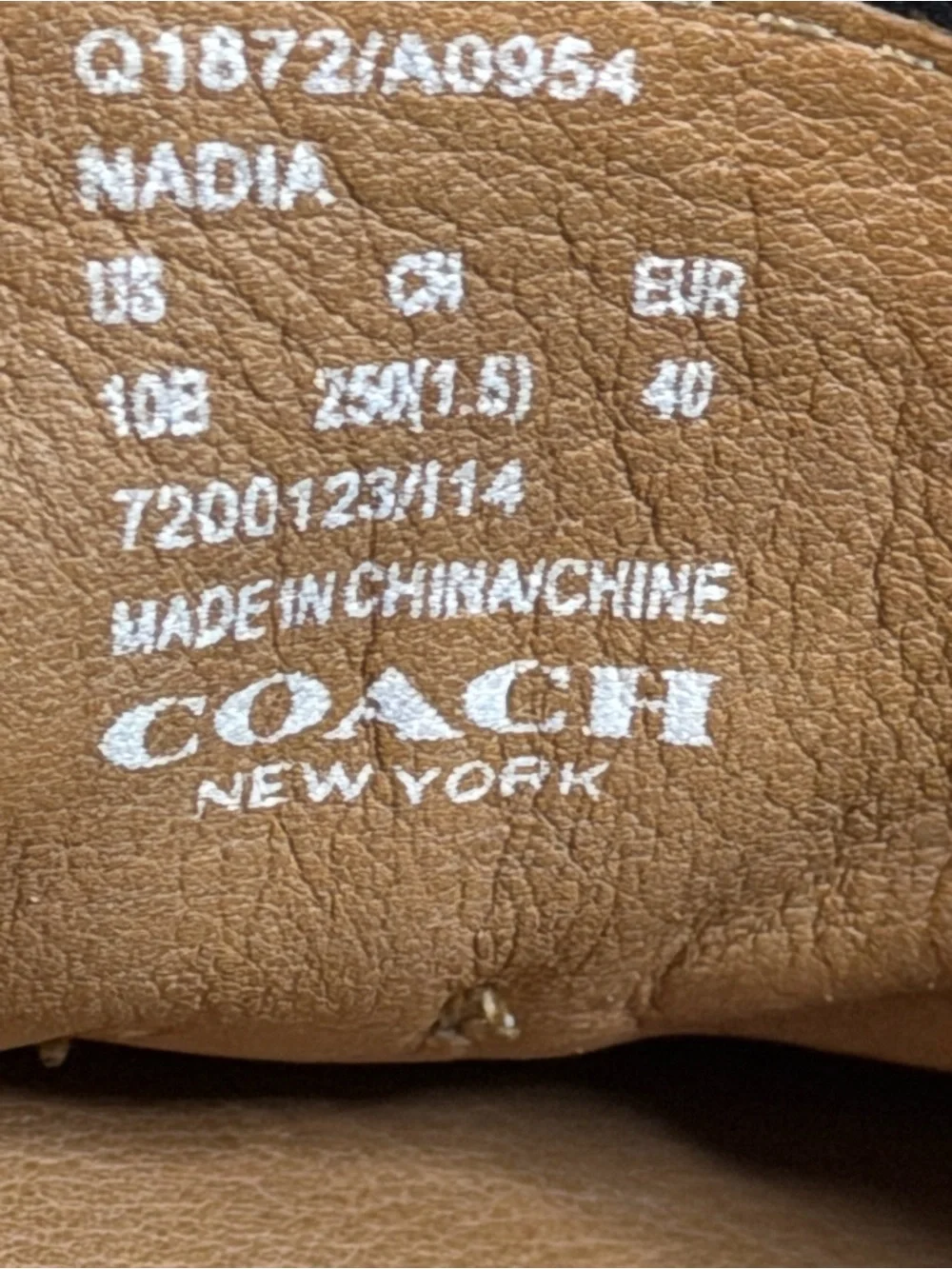 Coach women’s Nadia Loafer Moccasin - Picture 9 of 9